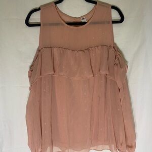 Old Navy Cold Shoulder Top
